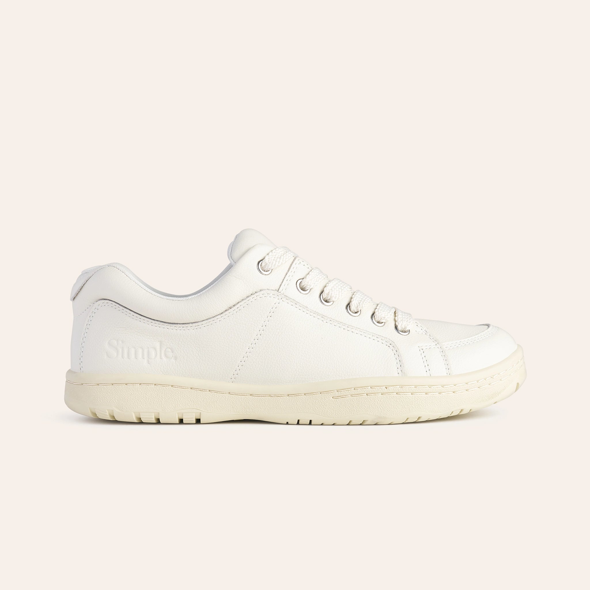シューズ simple OS Standard Issue - Leather - Off White – Simple