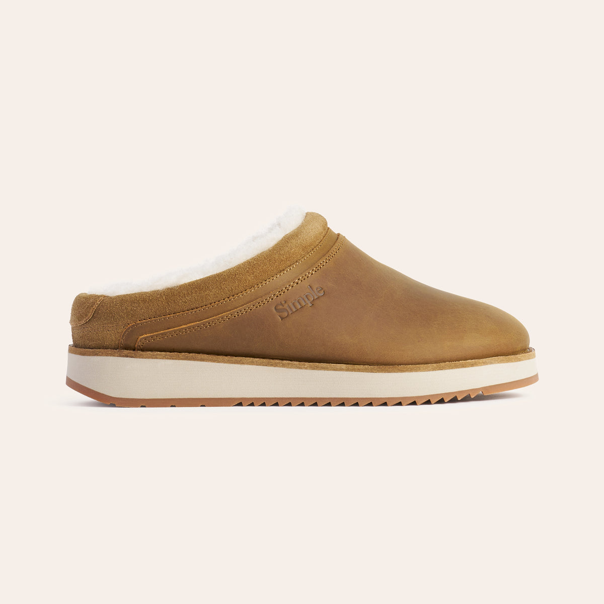 Simple Classic Shearling Clog