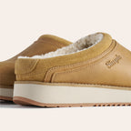 Classic Suede And Shearling Clog Back Image